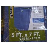 Lot of (2) Poly Tarps 5