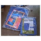 Lot of (2) Poly Tarps - 6