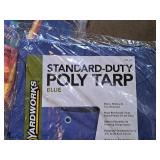 Lot of (2) Poly Tarps - 6