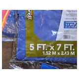 Lot of (2) Poly Tarps - 6