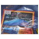 Lot of (2) Poly Tarps - 6