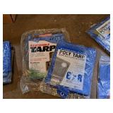 Lot of (2) Poly Tarps - 6