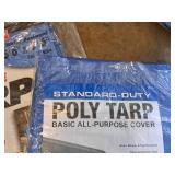 Lot of (2) Poly Tarps - 6