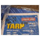 Lot of (2) Poly Tarps 6