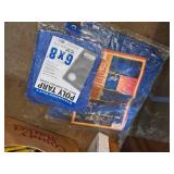 Lot of (2) Poly Tarps 6