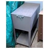 Rolling File Cabinet (Grey)