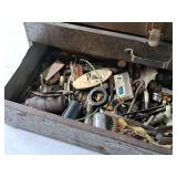 25" Tool Box with Tool Tray, Assorted Hardwares
