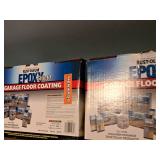 Shelf Lot - Rust-oleum Garage Floor Coating, Jobes Plants Stakes, Ready-Mixed Concrete Patch, Steel Wool Pads