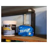 Shelf Lot - Rust-oleum Garage Floor Coating, Jobes Plants Stakes, Ready-Mixed Concrete Patch, Steel Wool Pads