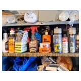 Shelf Lot - Mold & Stain Remover, Tire Wet, Nu-Finish, Rubbing Compound, The Absorber
