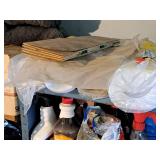 Lot of (4) Rolls of Poly Sheeting - (3) used and (1) new