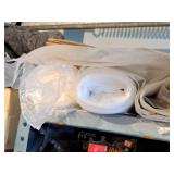 Lot of (4) Rolls of Poly Sheeting - (3) used and (1) new