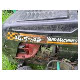 Yard Machines by MTD 16.5-HP 6-speed Gasoline-Powered 42"-cut Rider Lawn Tractor