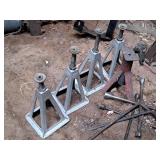 Lot of (5) Assorted Jack Stands
