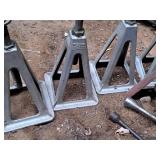 Lot of (5) Assorted Jack Stands