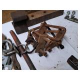 Lot of  Assorted Hardwares - Threaded Bolts, Nuts, Brackets