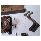 Lot of  Assorted Hardwares - Threaded Bolts, Nuts, Brackets