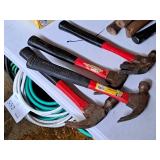Lot of (4) Claw Hammers (assorted)