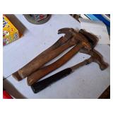 Lot of (4) Claw Hammers (assorted)