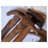 Lot of (4) Claw Hammers (assorted)