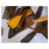 Lot of (12) Assorted Masonry/Drywall Tools and Scrapers