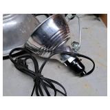 Lot of (3) Assorted Clamp-On Shop Work Lights