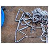 Lot of (7) Assorted Leash Anchors