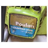 Poulan Counter Vibe 3700 Gasoline-Powered Chainsaw 20" Bar
