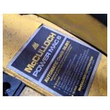 McCulloch Power Mac 6 Gasoline-Powered Chainsaw 12" Bar