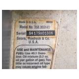 Craftsman® Gasoline-Powered Chainsaw 16" Bar 358.355141