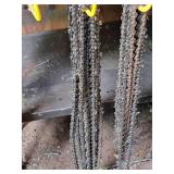 Lot of (10) Assorted Saw Chains