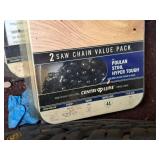Lot of (4) TriLink 12" Replacement Saw Chains 2-pack (New)
