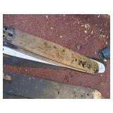 Lot of (4) Assorted Chainsaw Bars - 12", 14", 16" and 18" Bar