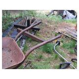 Metal Wheelbarrow
