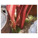 Lot of (2) Metal Car Ramps (Red)