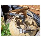 Propane Tank with Mounts and Torch Attached
