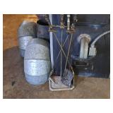 Energy Mate Wood Fired Heater with Wood Storage Box