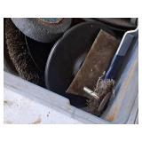 Lot of (1 Tote) Assorted Grinding Discs and Cut-Off Wheels