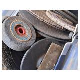 Lot of (1 Tote) Assorted Grinding Discs and Cut-Off Wheels