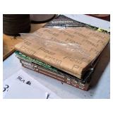 Lot of  Assorted Sandpaper Sheets - 80, 120, 220, 240 Grits