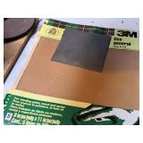 Lot of  Assorted Sandpaper Sheets - 80, 120, 220, 240 Grits