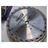 Lot of (12) 7-1/4" Circular Saw Blades (New)