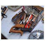 Assorted Hand Saws, Hacksaws, Saw Blades