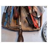 Assorted Hand Saws, Hacksaws, Saw Blades