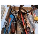 Assorted Hand Saws, Hacksaws, Saw Blades
