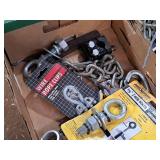 Lot of (1 Box) Assorted Wire, Cables, Extra Anchors, Cinches