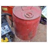 Lot of (3) Metal Gas Cans