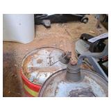 Lot of (3) Metal Gas Cans