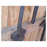 Lot of (2) 24",18" Pry Bars