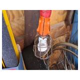 Hand Saw and Work Light on Reel